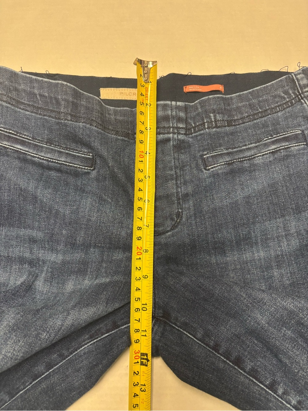 Pilcro by Anthropologie pull on flare jeans, size 30 - Picture 7 of 16
